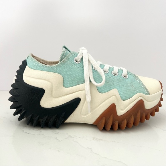 Converse Kids Sneakers in Mint, Black, and Brown - Picture 9 of 15